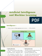 Artificial Intelligence and Machine Learning