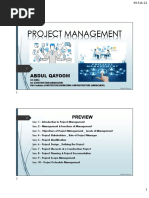 Lec 10 - Project Schedule Management