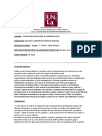 Políticas sociales en la gestión local