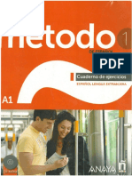 Metodo 1 de Espanol A1 Cuaderno de Ejercicios