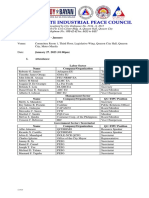 Minutes of The QC-TIPC Meeting (January 2023)