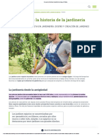 Descubre La Historia de La Jardinería - Campus Training