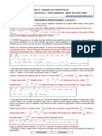 Colégio Pedro Ii - Unidade São Cristóvão Iii 1 Série - Matemática I - Meio Ambiente - Profº Walter Tadeu