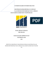 Efektifitas Kemoterapi Dibandingkan Dengan Radioterapi Dalam Peroses Penyembuhan Pasca Operasi Pada Pasien Kanker Paru Stadium Iiia