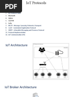 Outline: 1. Iot Architecture 2. Iot Protocol Stack