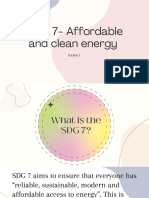SDG 7-Affordable and Clean Energy: Equipe 1