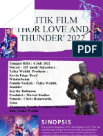 Kritik Film Thor Love and Thunder 2022