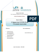 L'impact Du COVID-19 Sur L'économie Marocaine: Sous Le Thème