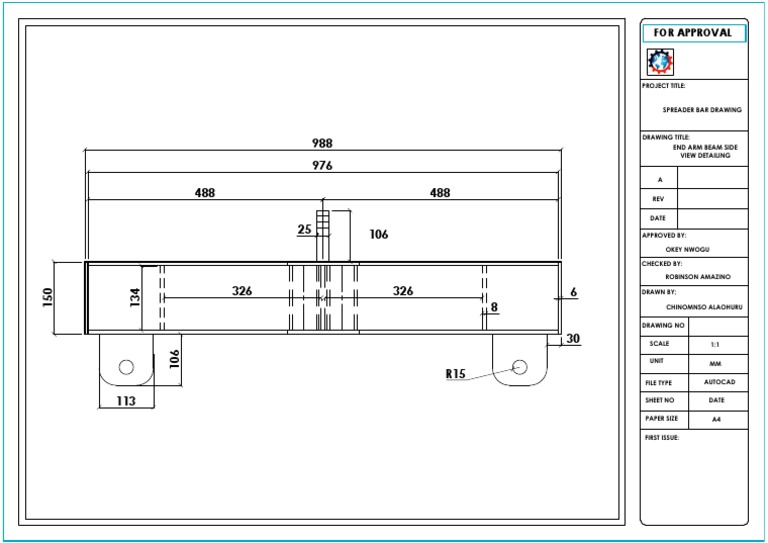 Ends Arm Side View | PDF