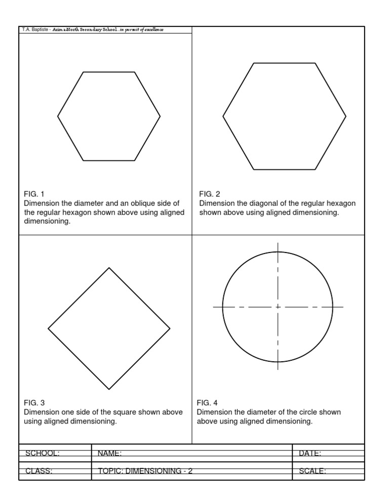 Aligned Dimensioning Techniques Guide | PDF