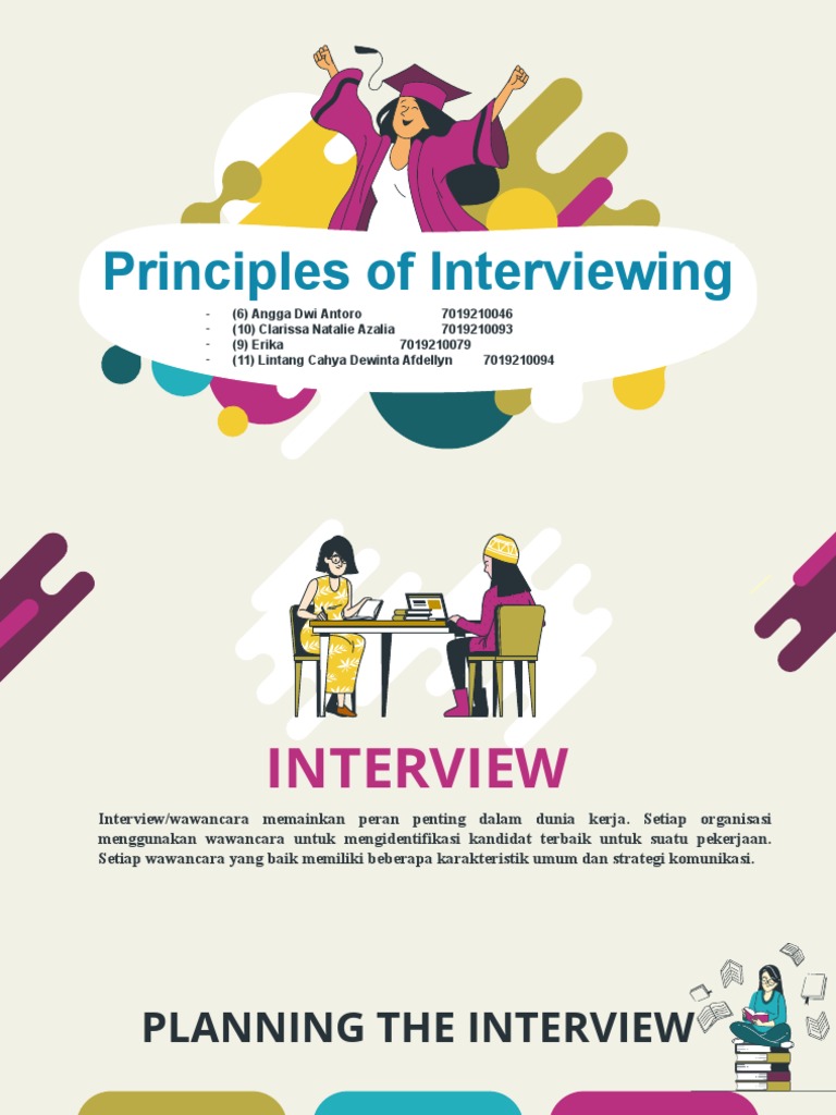 Prinsip Wawancara yang Efektif | PDF | Karier & Perkembangan