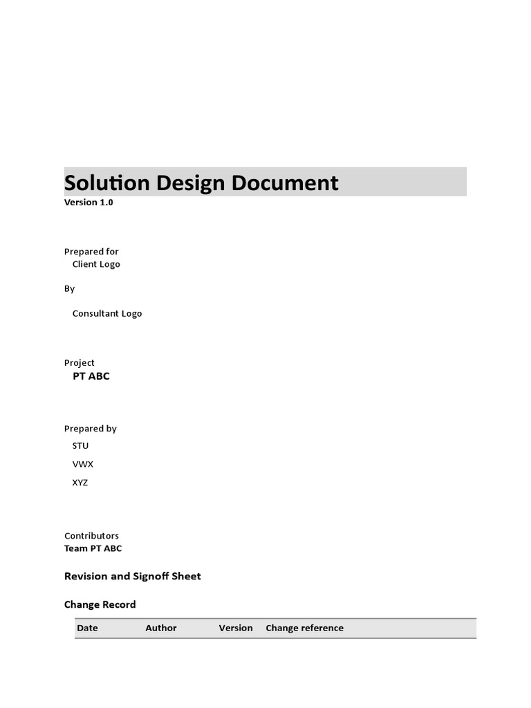 Template SDD PDF