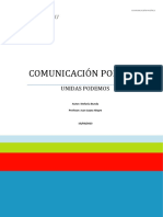 Comunicación Política: Unidas Podemos