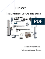 Proiect Instrumente de Masura: Realizat:Arman Marcel Profesoara:Goncear Tamara