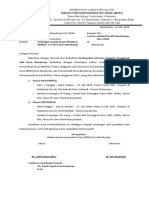 Badan Permusyawaratan Desa (BPD) : Tembusan Disampaikan Kepada - Yth. Bapak Kepala Desa Bendorejo. - Arsip