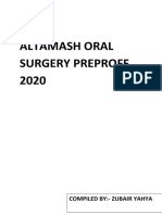 Altamash Oral Surgery Preproff Papers