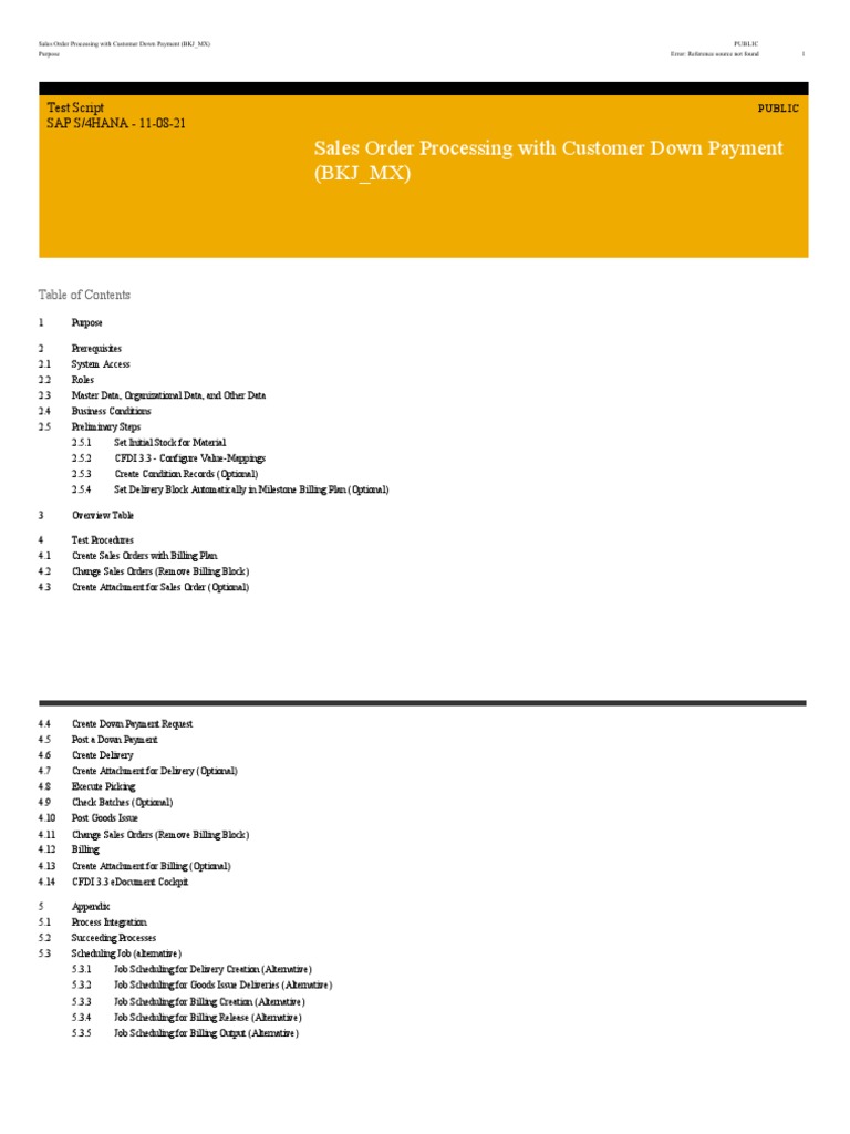 BKJ S4hana2021 BPD en MX | PDF | Invoice | Receipt
