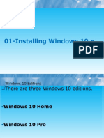 01-Installing Windows 10.x