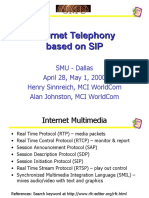 Internet Telephony Based On SIP