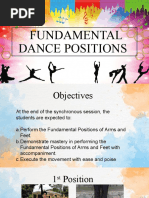 Five Fundamental Positions of The Arms and Feet | PDF