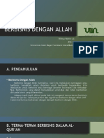 Berbisnis Dengan Allah: Wahyu Wahid S.E ASR-1A Universitas Islam Negeri Sumatera Utara Medan