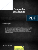 Campanha McDonald's