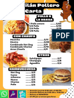 El Gavilán Pollero Carta: Pollo A La Brasa