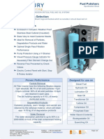 Fleury HC Fuel Polishers Specification Sheet