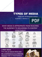 Types of Media