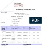 E-Banking Ref No: Recurring Deposit Installment Report Search Criteria