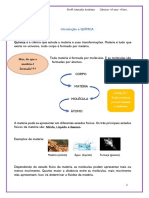 Introdução à Química: Estrutura Atômica e Formação de Moléculas