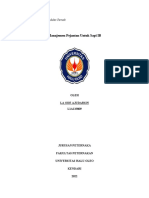 Tugas Makalah Manajemen Reproduksi Ternak - LA ODE AJUDARSIN - L1A19009