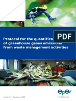 EpE - Protocol For The Quantification of Greenhouse Gases Emissions From Waste Management Activities