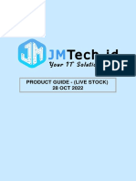 Product Guide - (Live Stock) 28 OCT 2022