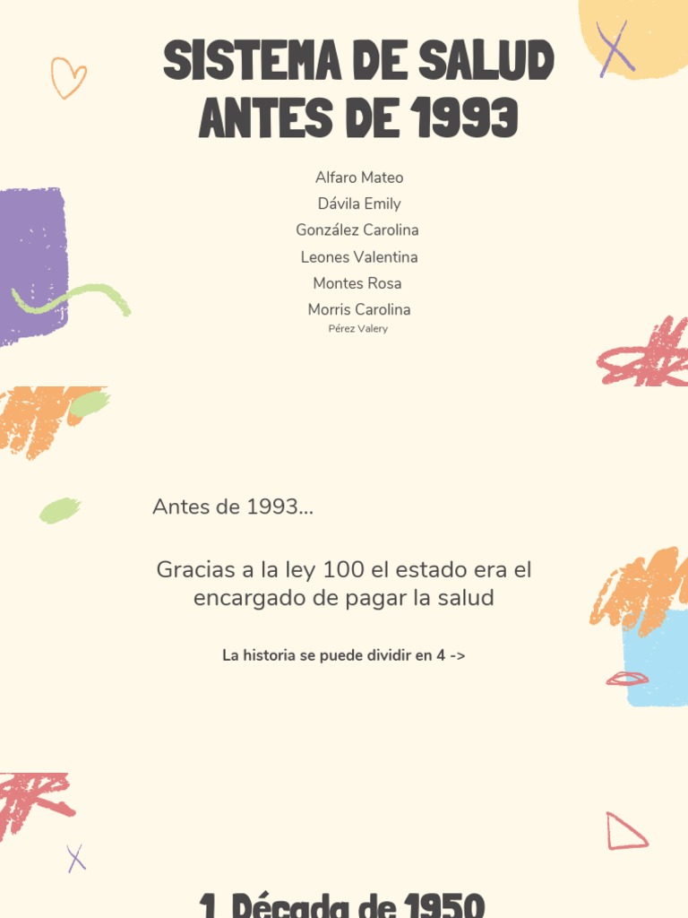 Evolución del sistema de salud en Colombia | PDF | Colombia