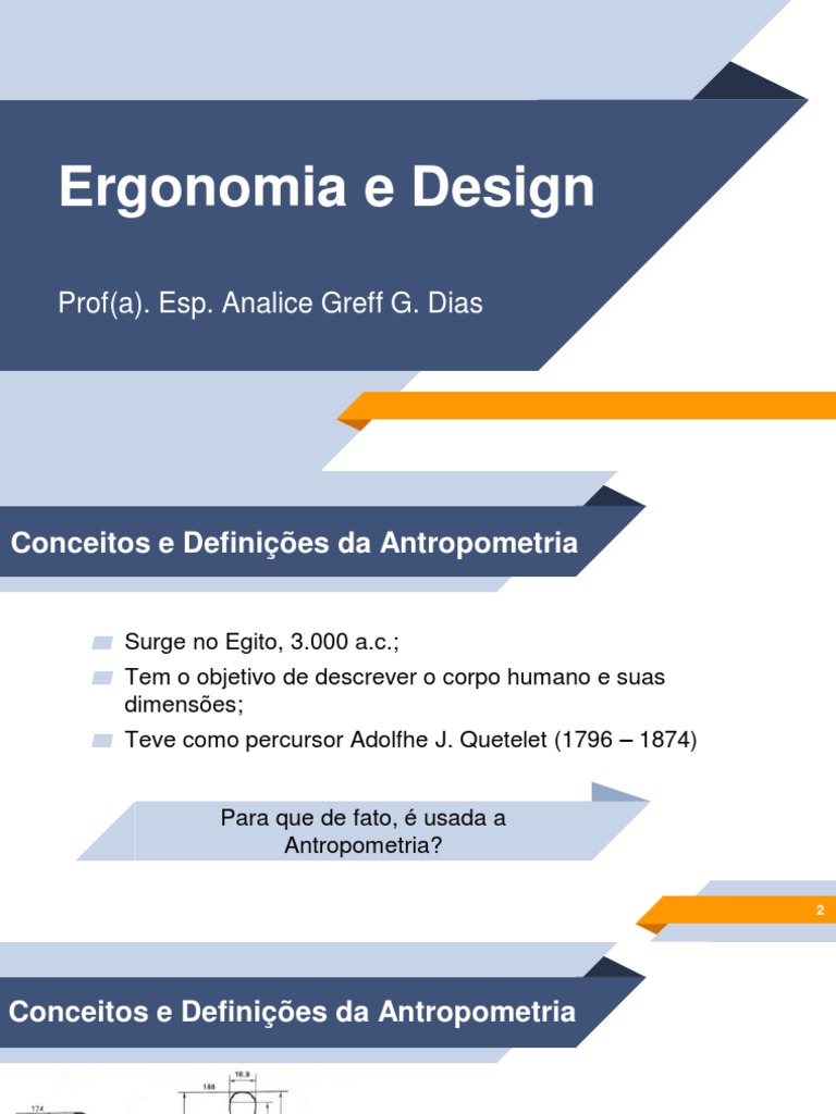 Ergonomia e Design - UN2 - Vídeo 03 | PDF