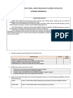 Soal Akm Bahasa Sunda Kelas 8