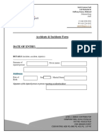 12 - Accident Incident Form