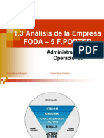 1.3 Analisis de La Empresa FODA-5 F PORTER