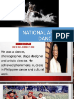 National Artist of Dance, Theater and Visual Art