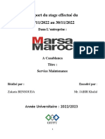 Rapport Du Stage Effectué Du 01/11/2022 Au 30/11/2022: Dans L'entreprise