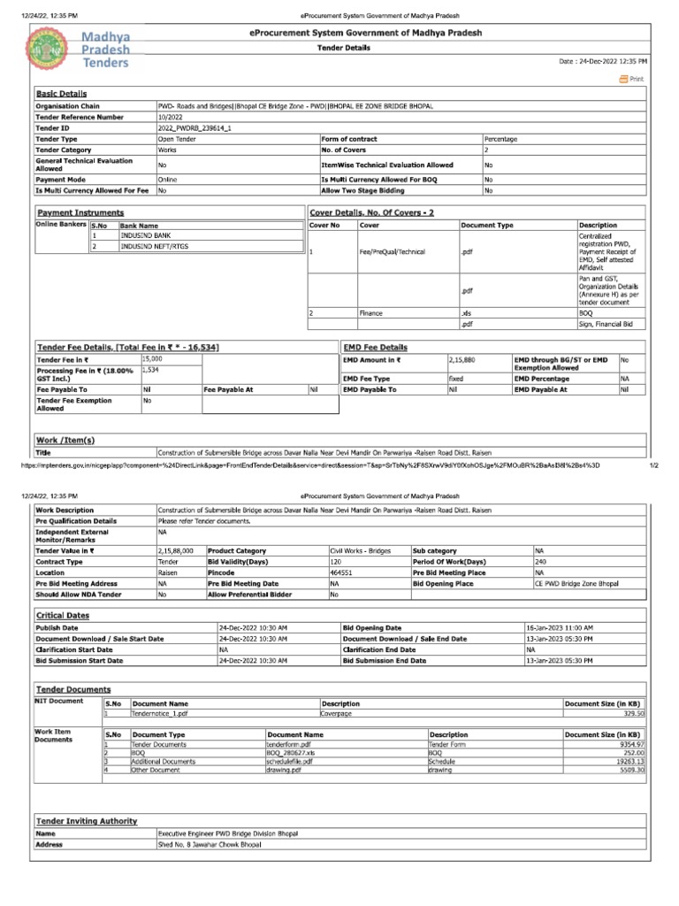 Raisen Road Bridge PDF