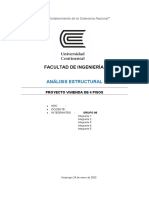 Facultad de Ingeniería: Análisis Estructural