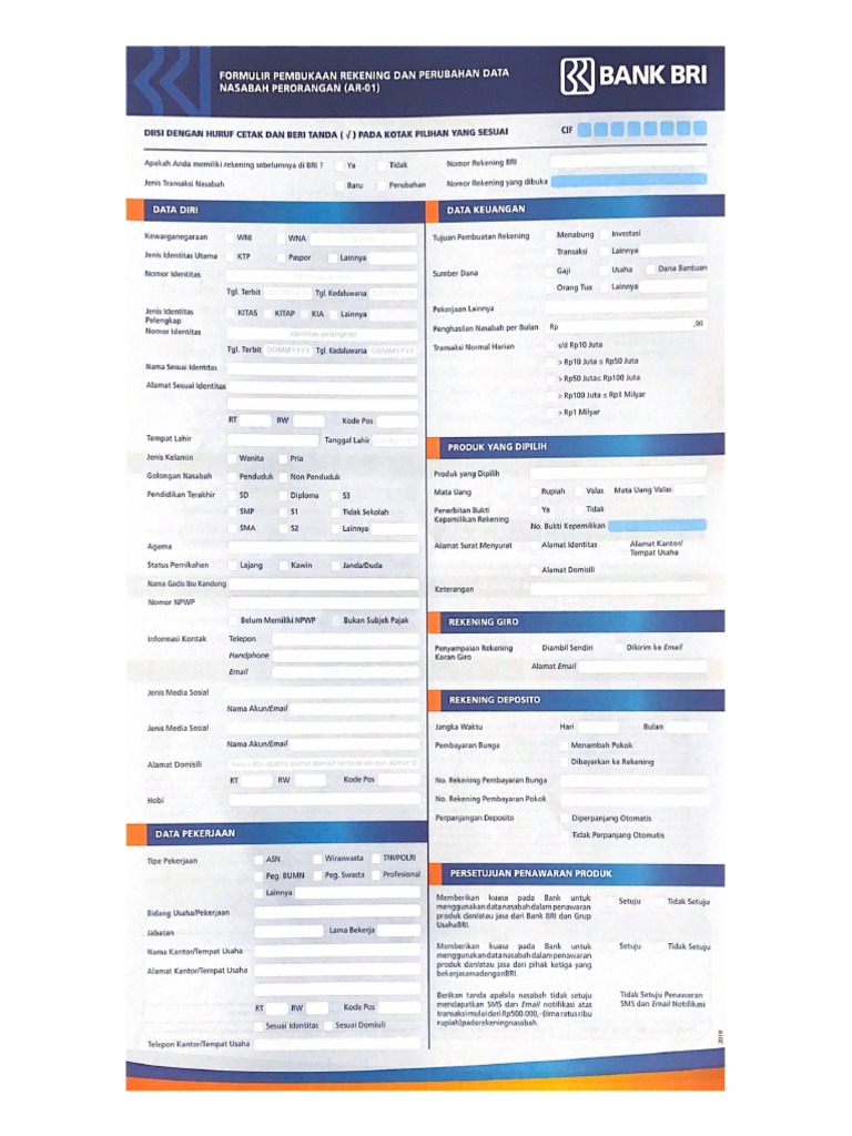 Form Ar 01 | PDF