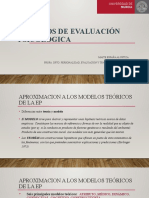 Tema 2. Modelos de Evaluación Pscológica