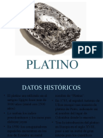 Historia y propiedades del platino