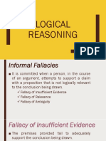 Logical Reasoning: Understanding Common Fallacies