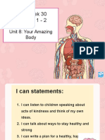 ESL Week 30 Lessons 1 - 2: Unit 8: Your Amazing Body