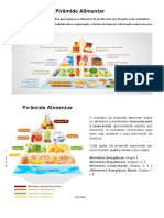 Pirâmide Alimentar: estrutura e classificação dos grupos alimentares