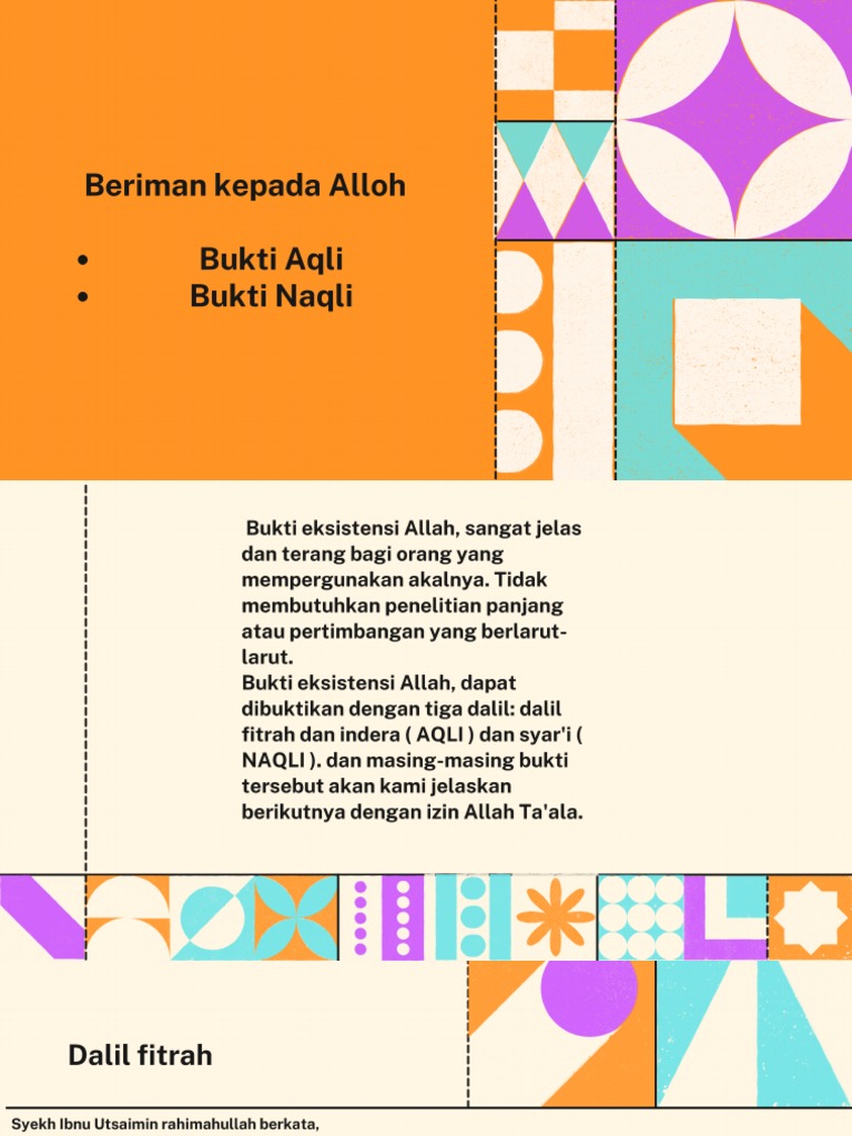 Iman kepada Allah dalam ajaran Islam